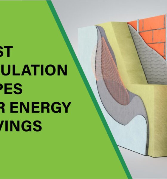 Discover the best insulation types for energy savings, enhance your home's efficiency, and lower your energy bills significantly.
